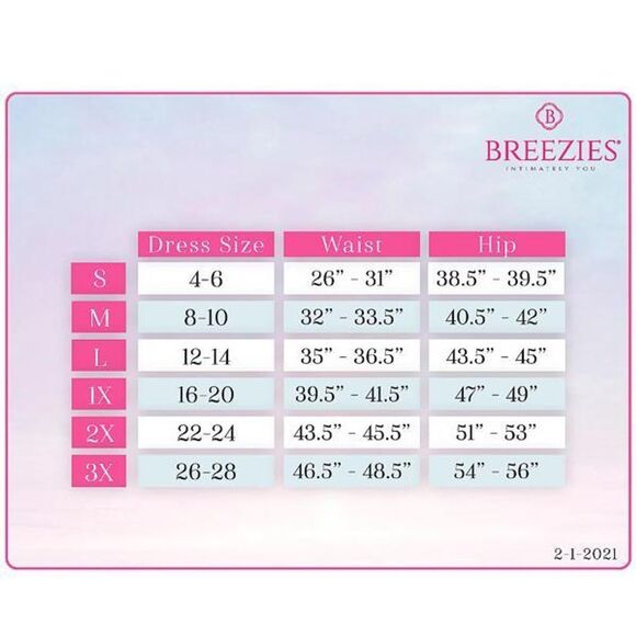 Breezies Seamless Tummy Smoothing Legging Camo - Regular - Picture 4 of 4